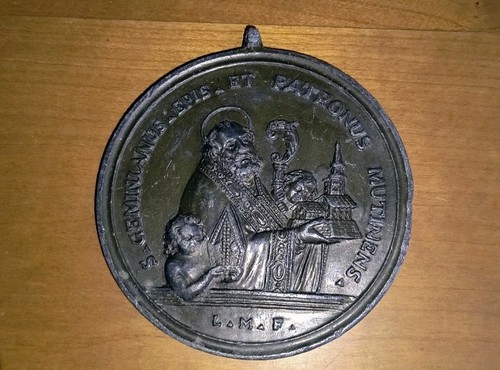 Medaglia san geminiano luigi - medaglia, geminiano,
