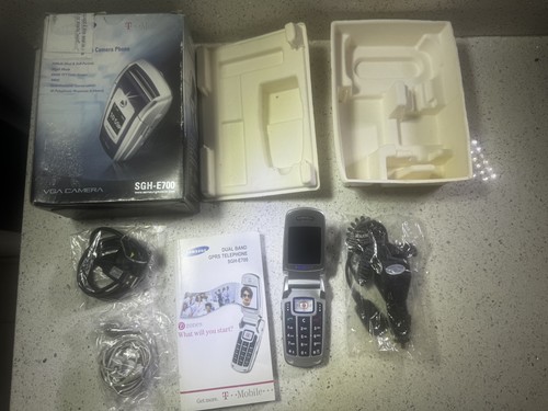 Samsung sgh e700 - samsung, blu/argento
