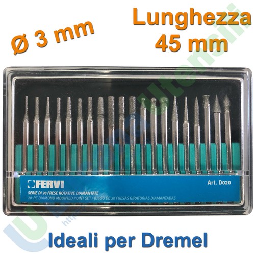 Serie set kit mini frese - set,