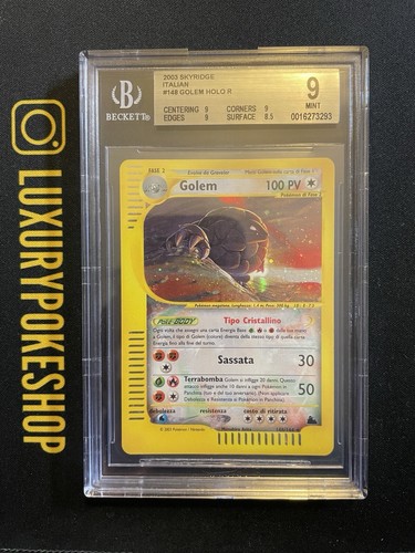 Carta card pokemon golem - pokemon,