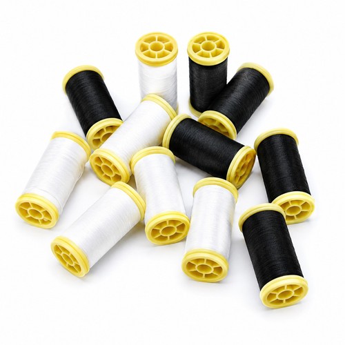 Filo cucito poliestere nero - filo,
