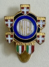 F.C. INTER vecchio distintivo calcio attacco a piedino