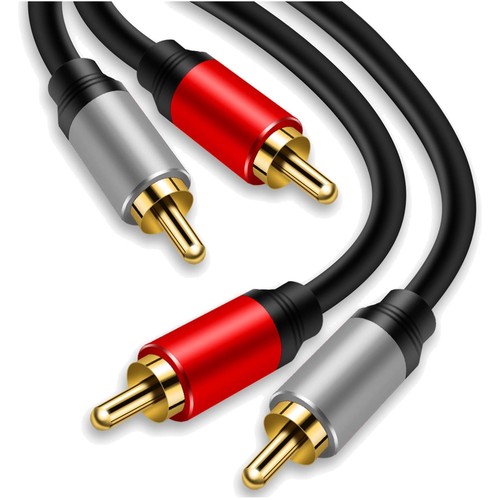 2rca stereo audio - cable, 20ft