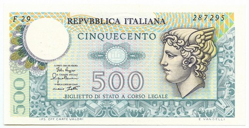 500 lire biglietto - lire, di