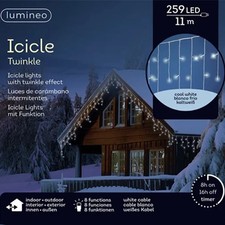 Tenda Luminosa 259 LED Bianco