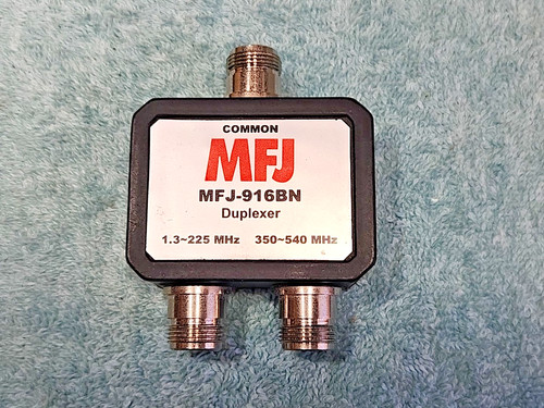 Mfj 916bn duplexer 225 mhz - mfj-916bn,