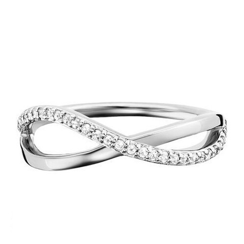 Anello infinity con topazio - con,