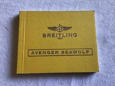 Libretto Booklet Breitling Avenger Seawolf