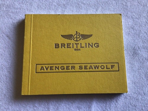 Libretto booklet breitling - booklet,