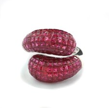 Rubin-Ring Rubini 8,20 Carati