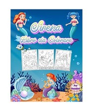 Sirena Libro da Colorare per