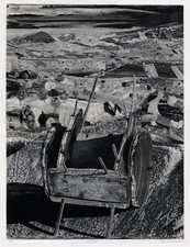 PECORARO TONY "CARRETTINO " 1997 Acquaforte, Acquatinta, Vernice Molle -GRAFICA.