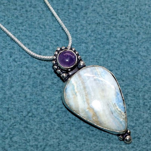 Collana lunga argento 925 - argento,