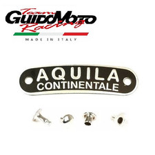 TARGHETTA SELLA AQUILA CONTINENTALE VESPA LAMBRETTA MOTOCICLI EPOCA GMV0098