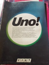 Catalogo Depliant illustrativo  FIAT UNO 1984