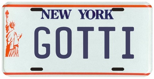 Targa john gotti mafioso - gotti,