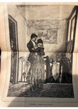 Illustrazione stampa d'epoca