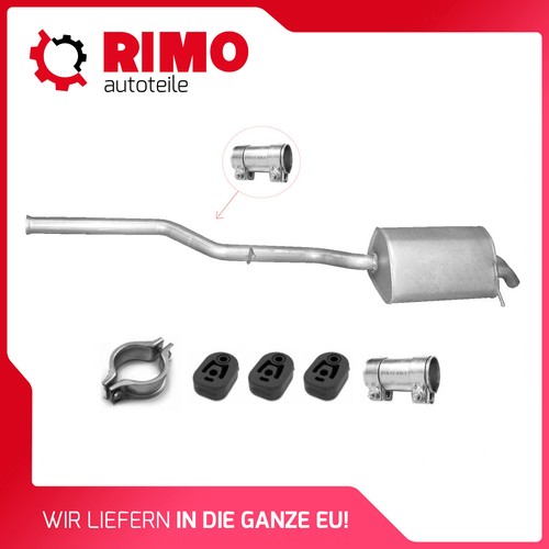 Silenziatore mercedes clk c209 - silenziatore,