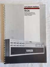 REVOX B126 CD Player - Factory