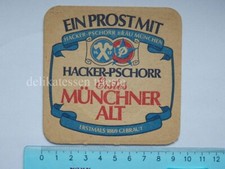 BIRRA HACKER PSCHORR bier SKI MEETING sci beer sottobicchiere coaster Bierdeckel