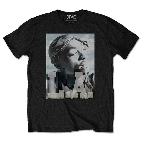 Maglietta tupac skyline - tupac,