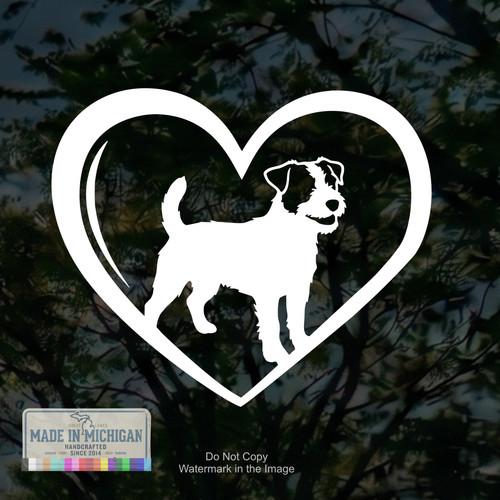 Adesivo jack russell terrier - jack,