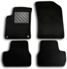 Tappetini per Citroen C3 II 2° Serie 2009-2017 Tappeti Su Misura, Antiscivolo, B