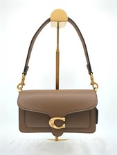 Borsa a tracolla CM546 Coach beige marrone Tabby 2 vie 20 prodotti outlet in pelle nuova con etichetta