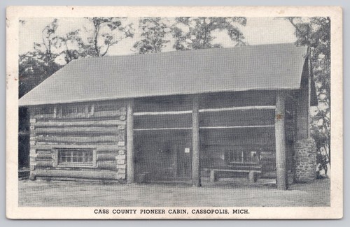 Cass county pioneer - county, cabin