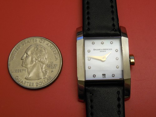 Baume mercier 18k diamond - mercier,