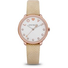 Orologio Donna Ops Objects Bold Lovely OPSPW-665 Ecopelle Panna Rosè Zirconi 
