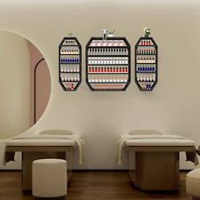 Espositore per unghie multipiano metallo 3 pezzi da parete