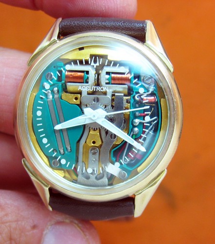 Serviced 214h accutron - serviced,