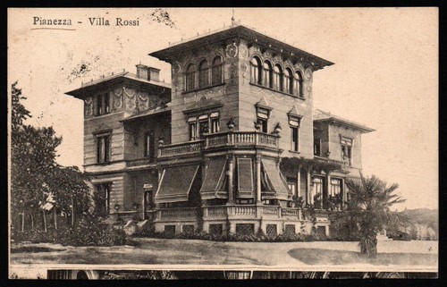 Cartolina pianezza villa - cartolina,