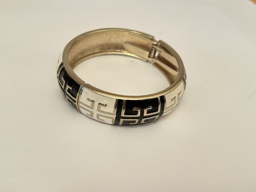 Bracciale con motivo greco - , in