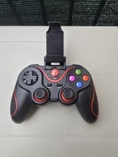 Joystick con PortaTelefono Removibile, Nero e Rosso