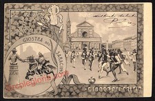ae7414 - CARTOLINA D'EPOCA - Firenze Città - Giostra del Saracino