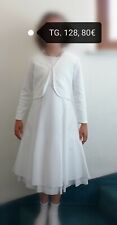 Vestito comunione bambina in ottime condizioni TG 128 