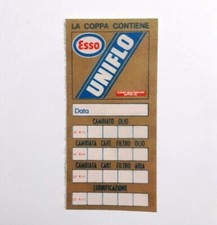VECCHIO ADESIVO ETICHETTA