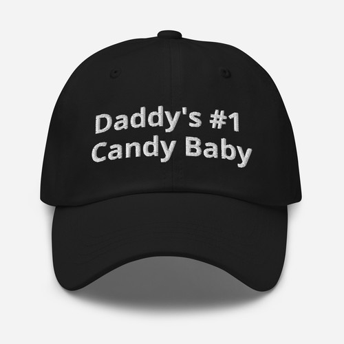 Daddy candy baby hat - candy,