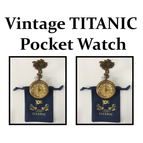 Orologio tasca titanic rms - tasca,