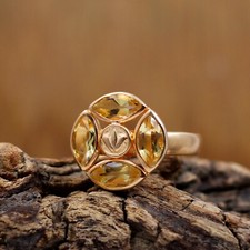 Anello placcato oro rosa