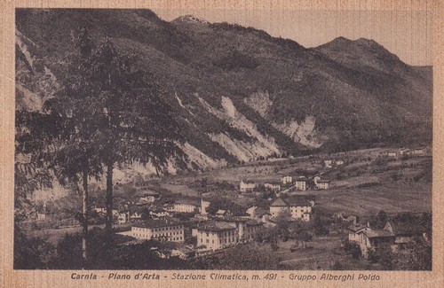 Cartolina carnia plano - carnia,,