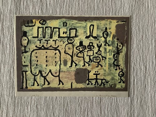 Cartolina paul klee - klee,, il