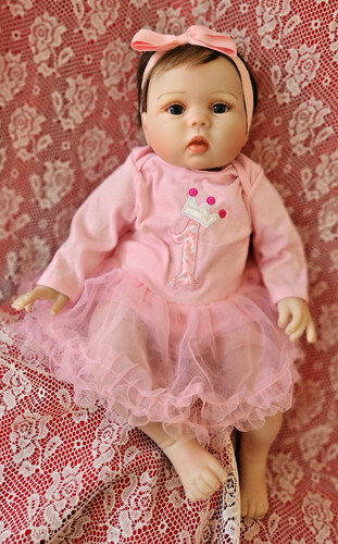 Bambola reborn girl baby - reborn,