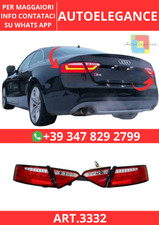 💫ART.3332 Fari Posteriori Audi A5 2-4P 07-09 Led Red Cardna💫