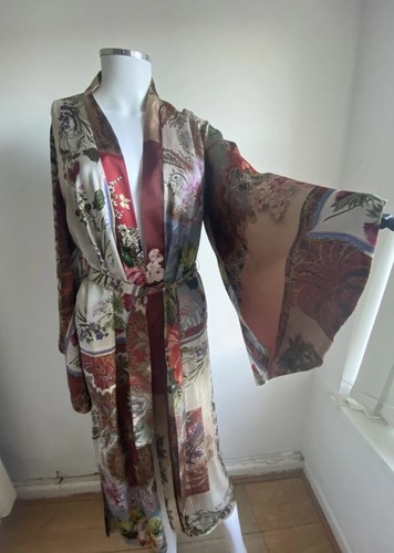 Kimono zara multicolore stampa - zara,