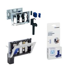 Geberit DuoFresh WC cassetto di inserimento bastone di pulizia cassetta di risciacquo Sigma UP 