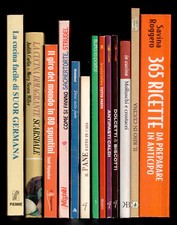 LOTTO 13 LIBRI RICETTE - Antipasti dolci primi pasta Suor Germana riso pesce