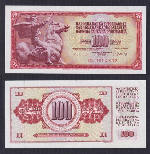 Banconota jugoslavia 100 - banconota,